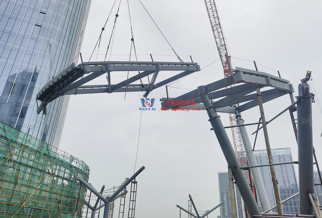 攻堅(jiān)克難，全速推進(jìn)|這個(gè)ETFE商業(yè)天幕迎來新進(jìn)展