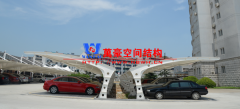 寧波車棚廠家哪家好？膜結(jié)構(gòu)車棚廠家優(yōu)先選擇萬(wàn)豪