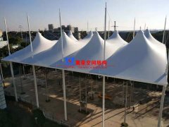 安慶培訓基地實訓場地大棚膜結(jié)構(gòu)工程完美完成