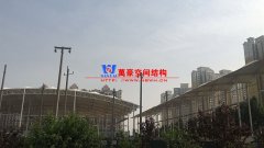 河南電網(wǎng)培訓中心膜結(jié)構(gòu)晴雨棚項目完美竣工