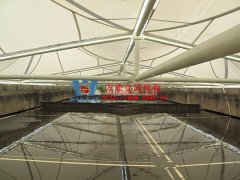 污水池加蓋用什么材料好？為什么污水池膜結(jié)構(gòu)加蓋如此受歡迎？