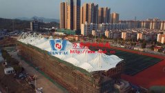 張拉膜結構看臺的膜材如何選擇？張拉膜結構看臺怎么維護保養(yǎng)？